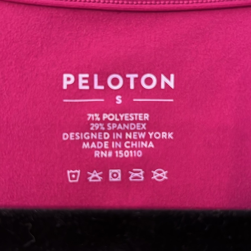 Peloton Racerback Pink Tank Size Small - Picture 3 of 4